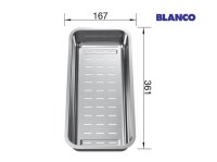 MEDIDAS CUBETA ADICIONAL PERFORADA INOX BLANCO